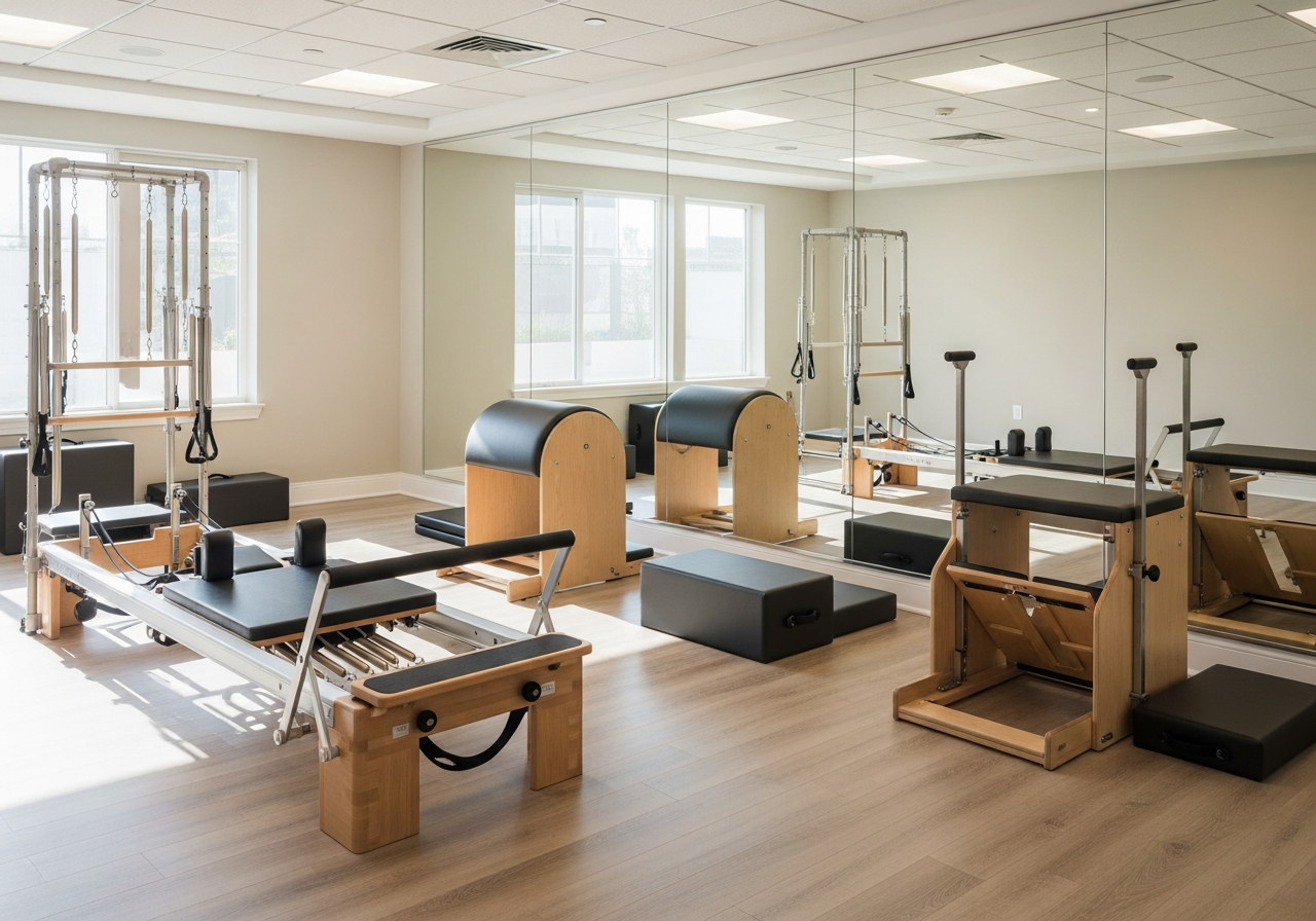Оборудование студии пилатеса